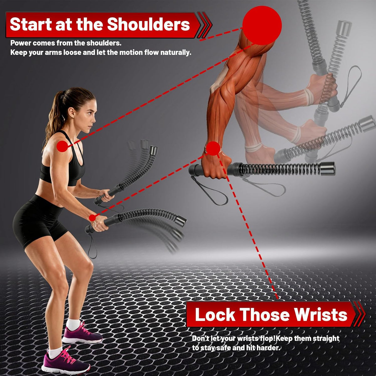 Umay Figure 8 Resistance Bands