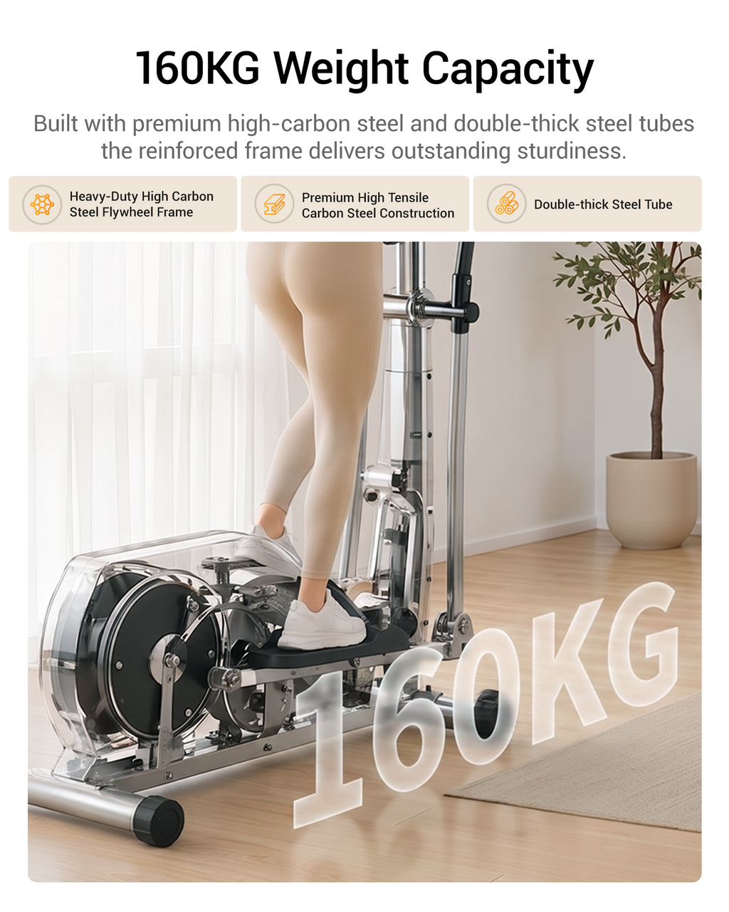 Umay ET30 Hyper-Quiet Magnetic Elliptical Machine