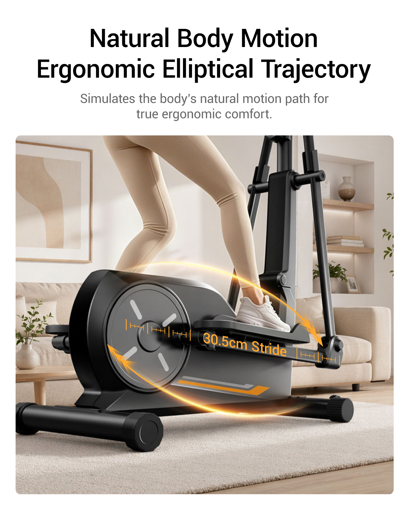Umay ET30 Hyper-Quiet Magnetic Elliptical Machine