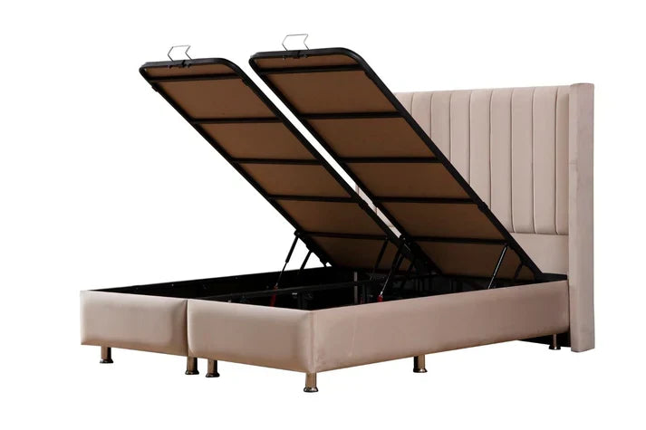 Lit Coffre Tokyo Velours