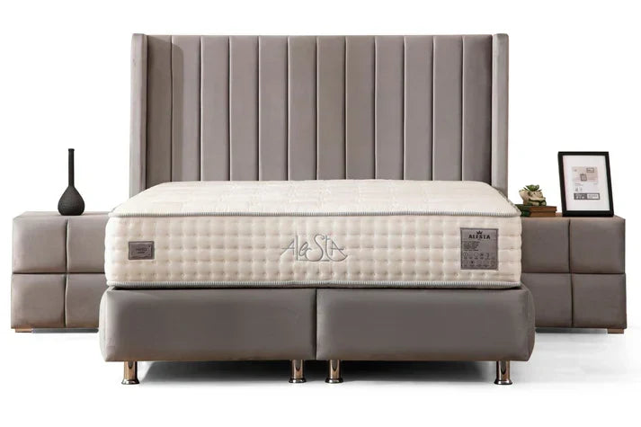 Lit Coffre Tokyo Velours
