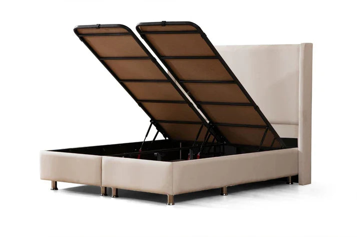 Lit Coffre Coco Velours