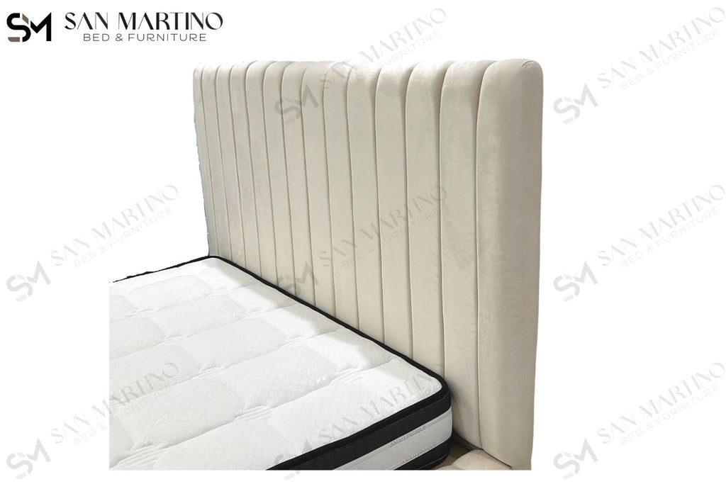 Lit Athéna Beige Élégant