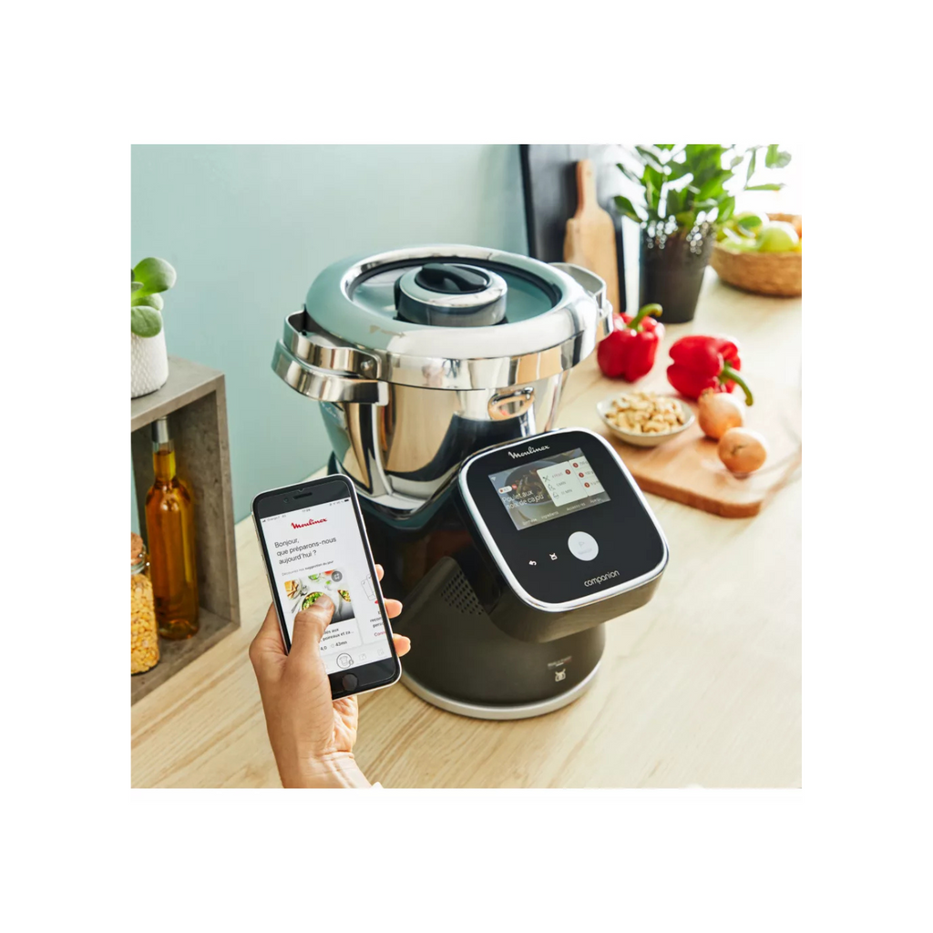 Moulinex I Companion Touch Pro Black HF93D810 Food Processor