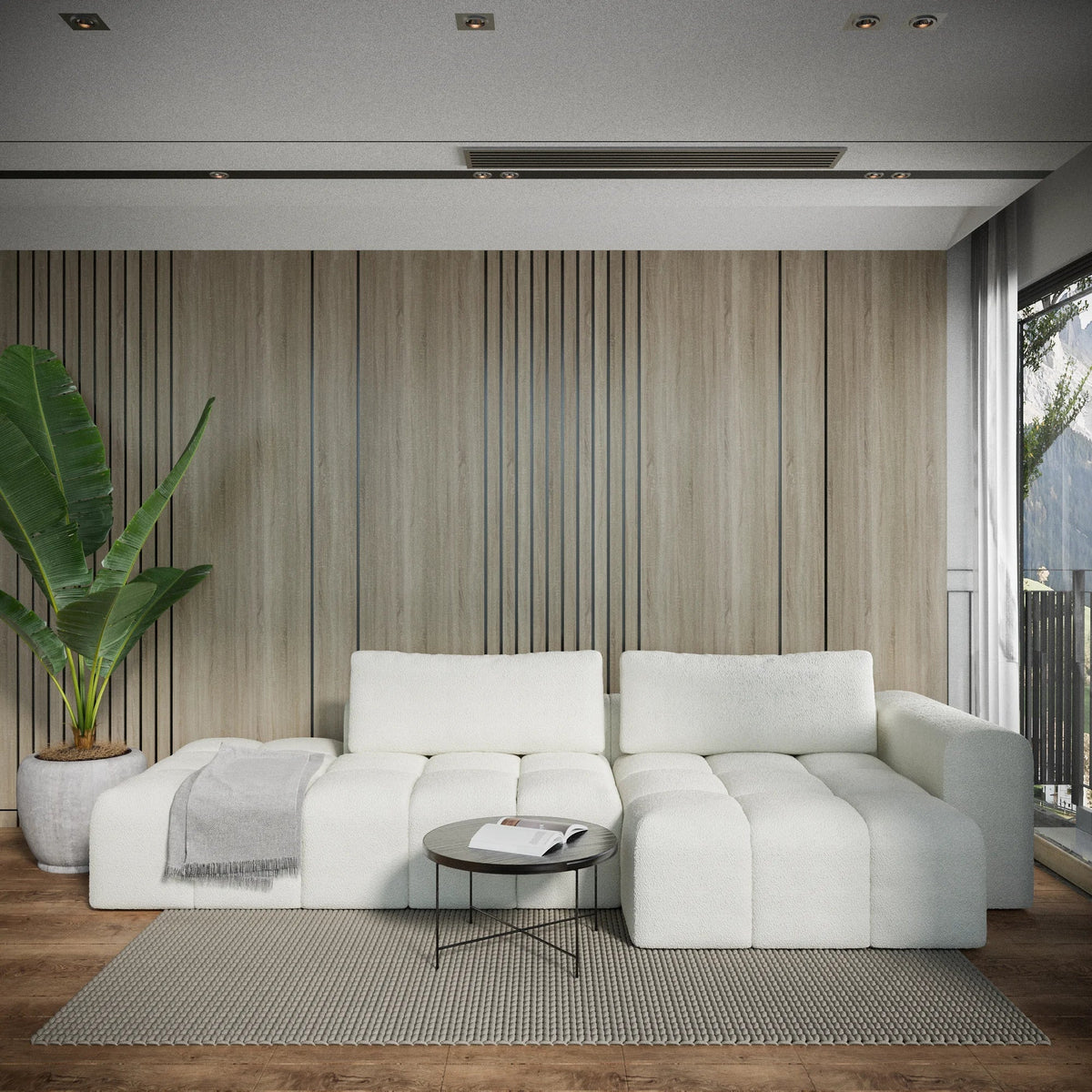 Canapé modulaire L chic