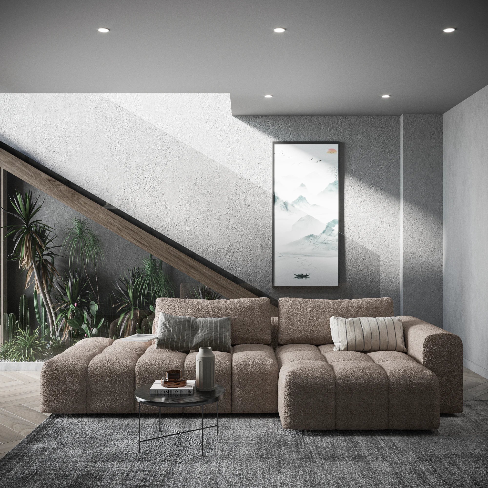 Canapé modulaire L chic