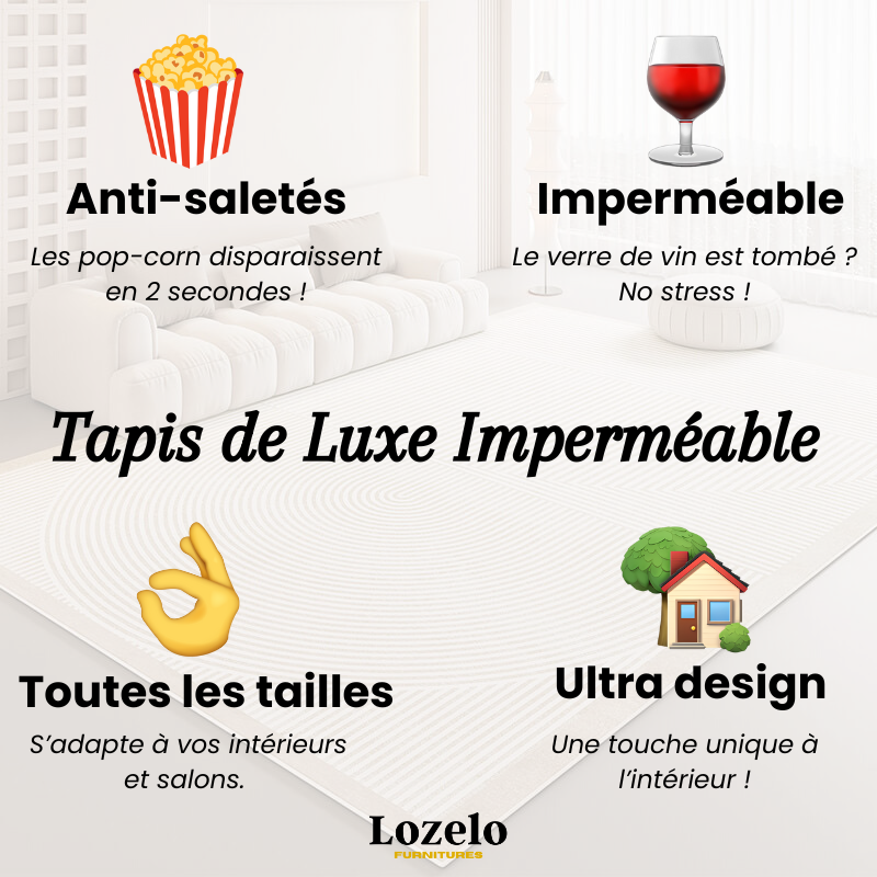Tapis de Luxe Imperméable - Makram™