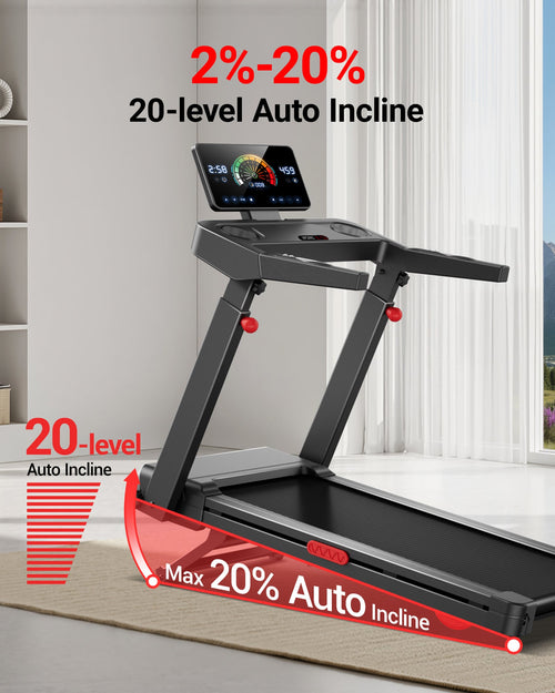 <tc>Umay L10 Tapis de Course Pliable, Inclinaison Motorisée 20%, Capteurs Cardiaques, 14 km/h</tc>