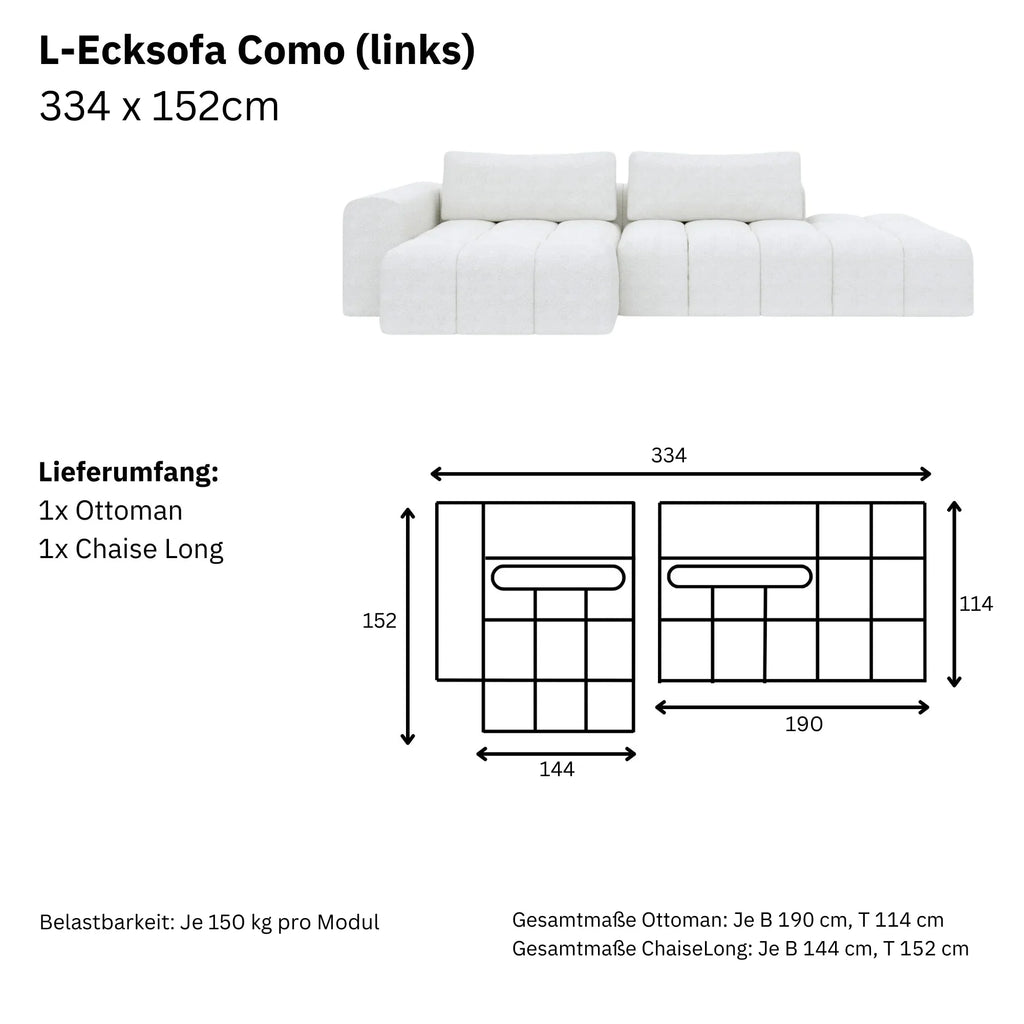 Canapé Modulable L