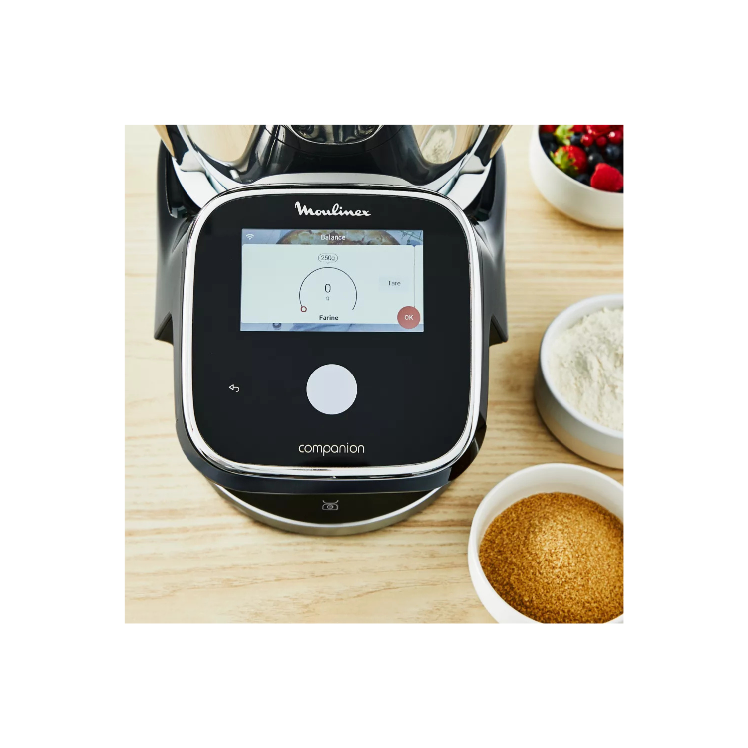 Moulinex I Companion Touch Pro Black HF93D810 Food Processor