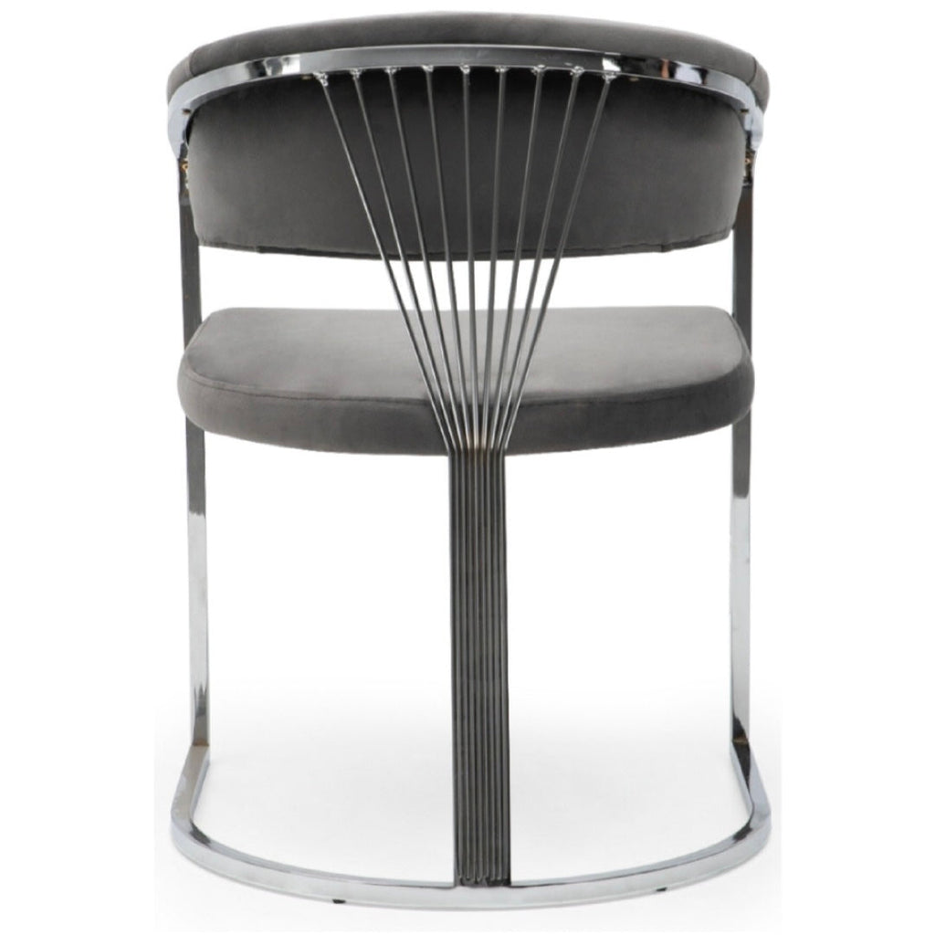 Chaise ANA en velours