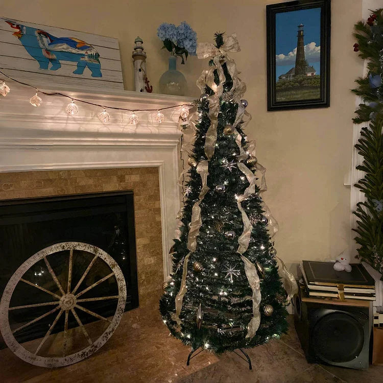 sapin de Noël pliable