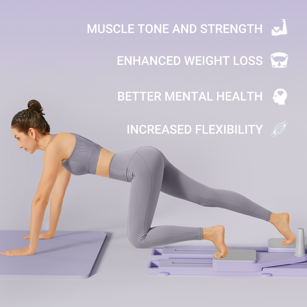 Umey Ultimate Split-Style Detachable Pilates Abdominal Board [Newly Upgraded]