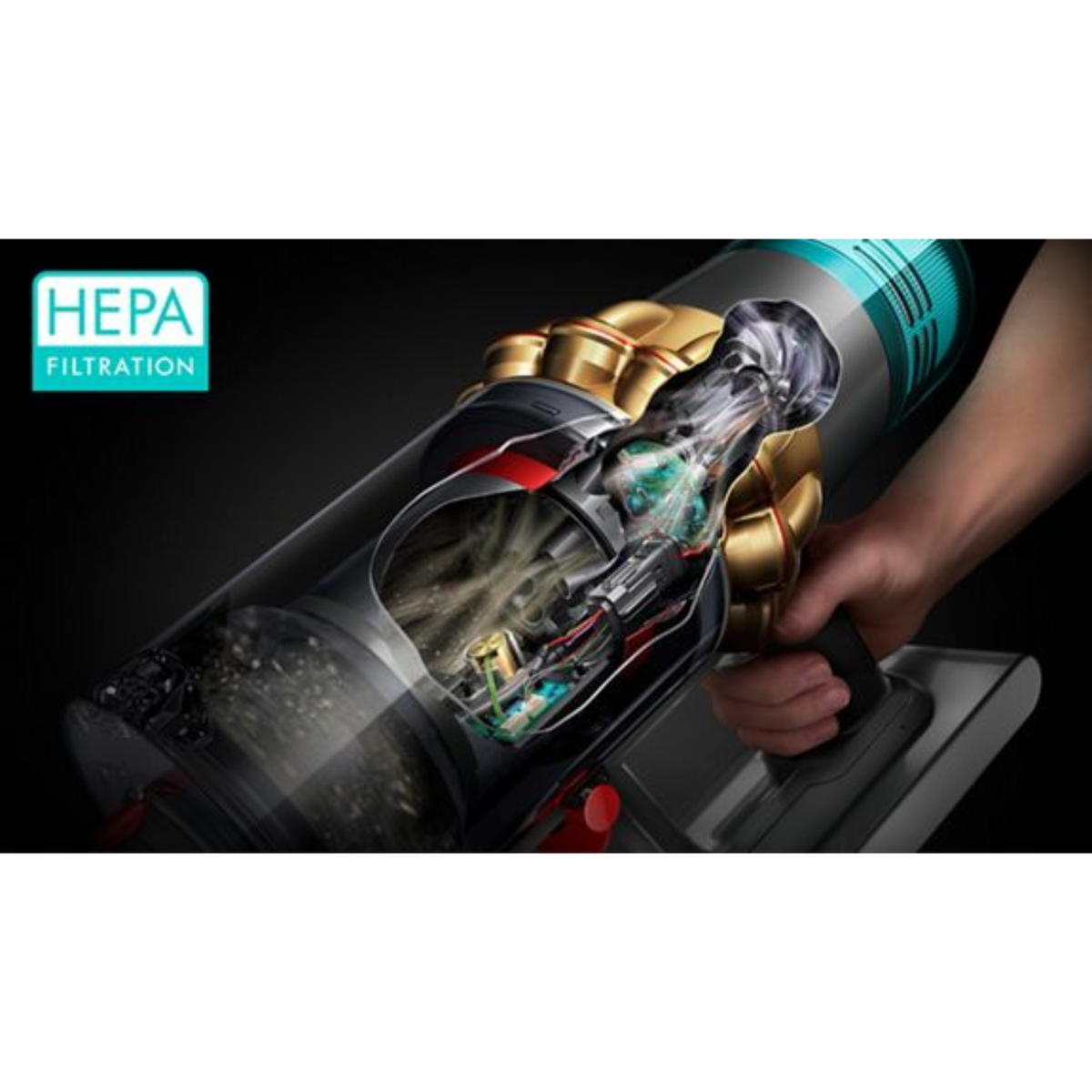 Dyson V15 Detect™ Absolute Cordless Vacuum Cleaner (Gold)