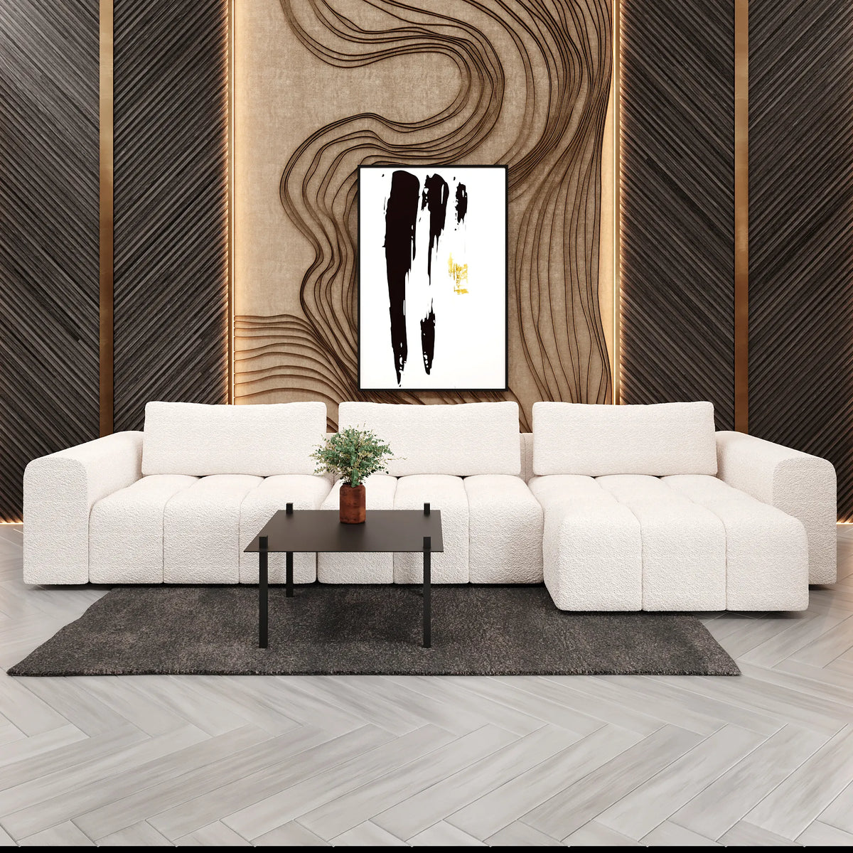 Canapé Modulaire L Comora