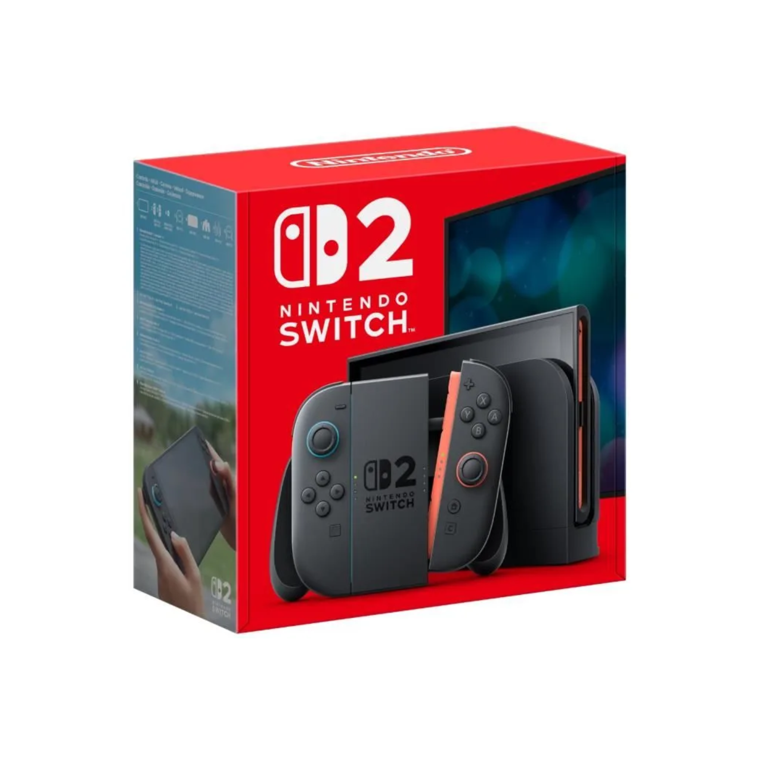 Nintendo Switch 2 Console – Light Blue & Light Red