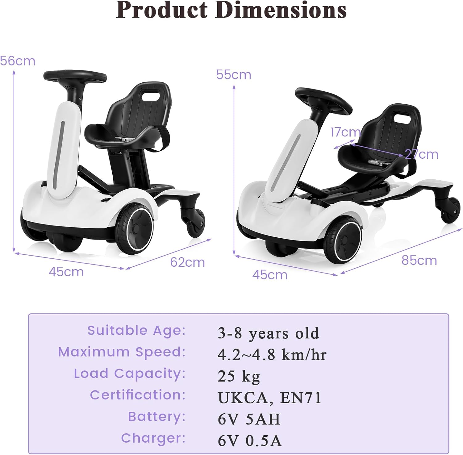 Elektrisches Kinder-Driftauto