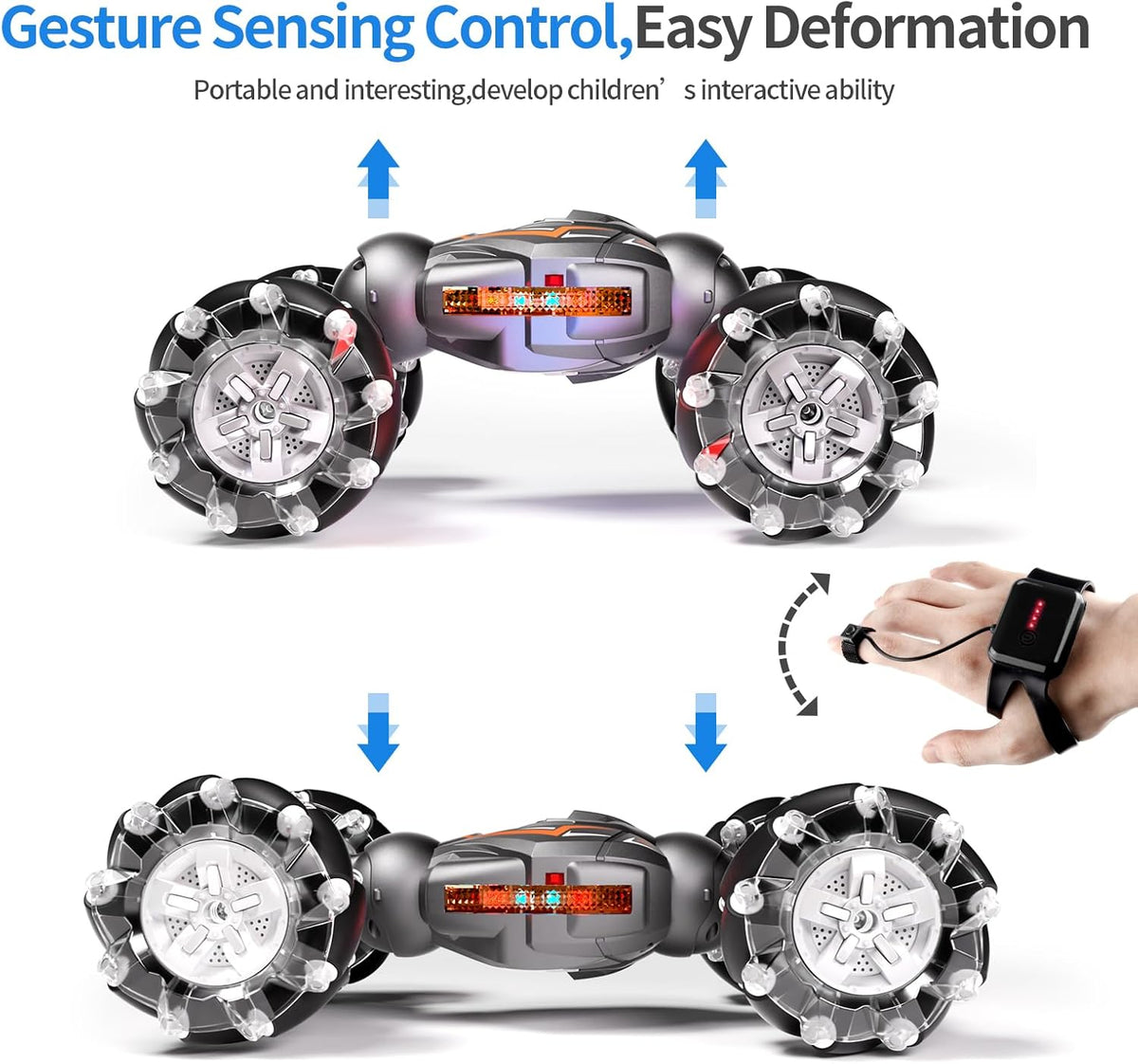 Remote Control Gesture Sensor Toy Cars