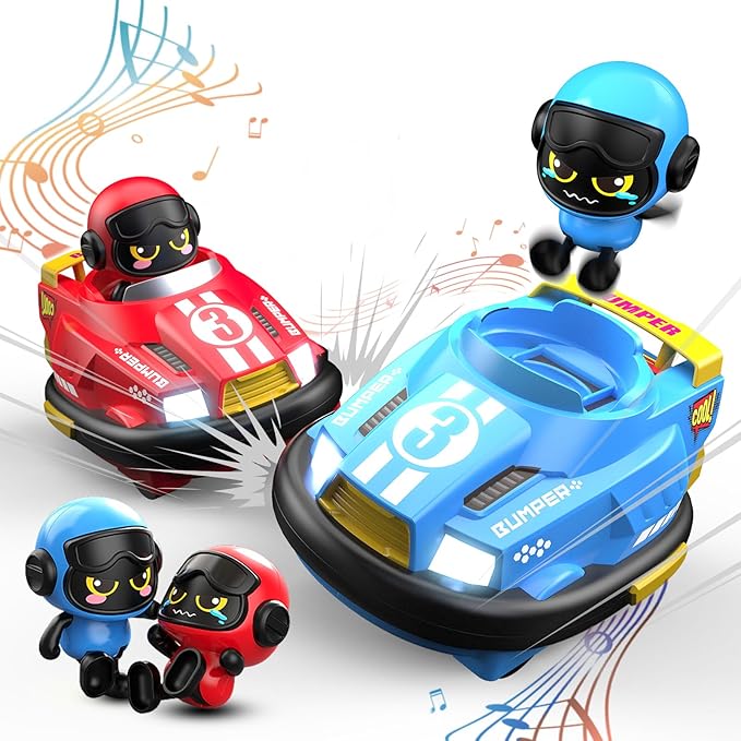 RC Battle Bumper Car – Set Of 2, Multiplayer