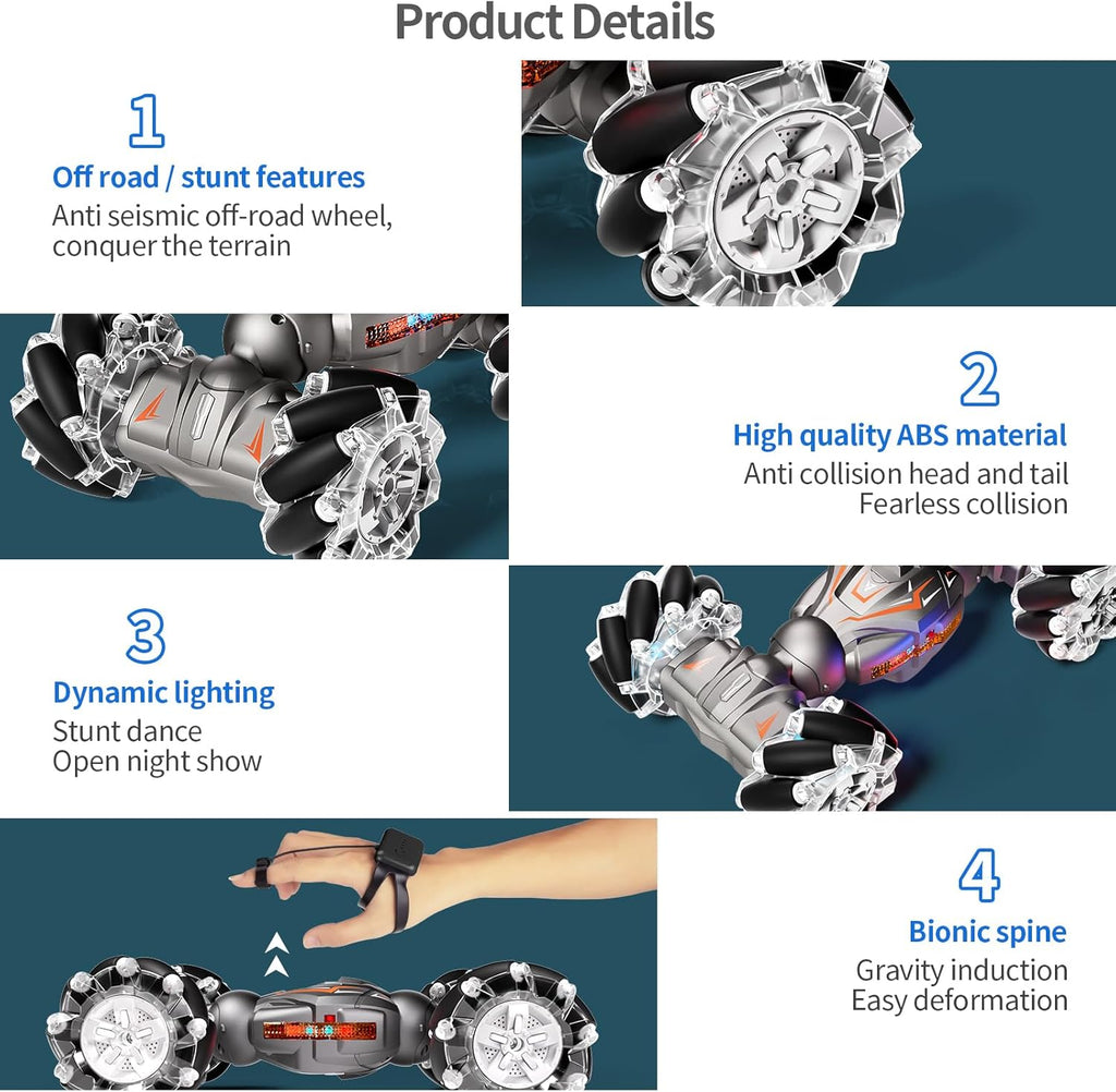 Remote Control Gesture Sensor Toy Cars