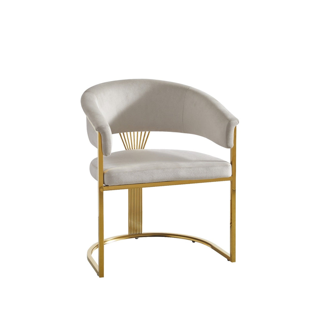 Chaise ANA en velours