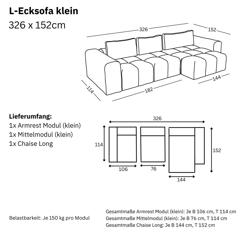 Modulaire L Canapé