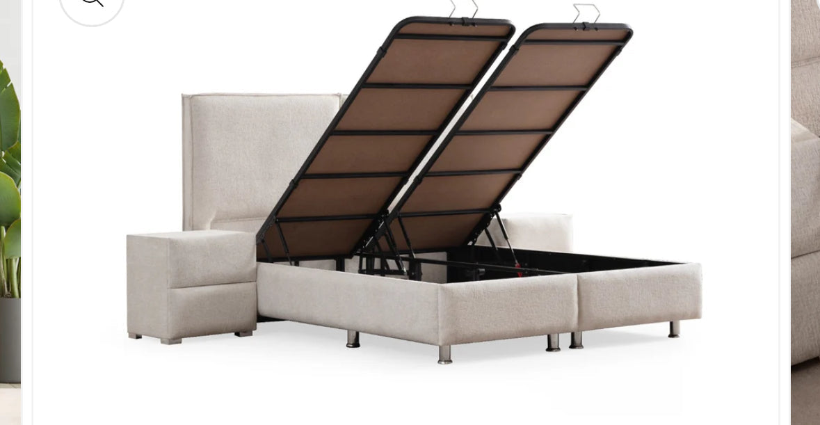 Lit coffre Maya en chenille