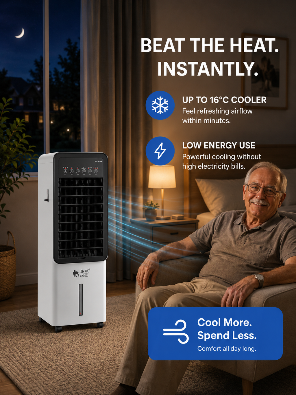 Coldest Breeze™ Signature Ultra – Edition 2026 · HEPA H13 · Wi-Fi