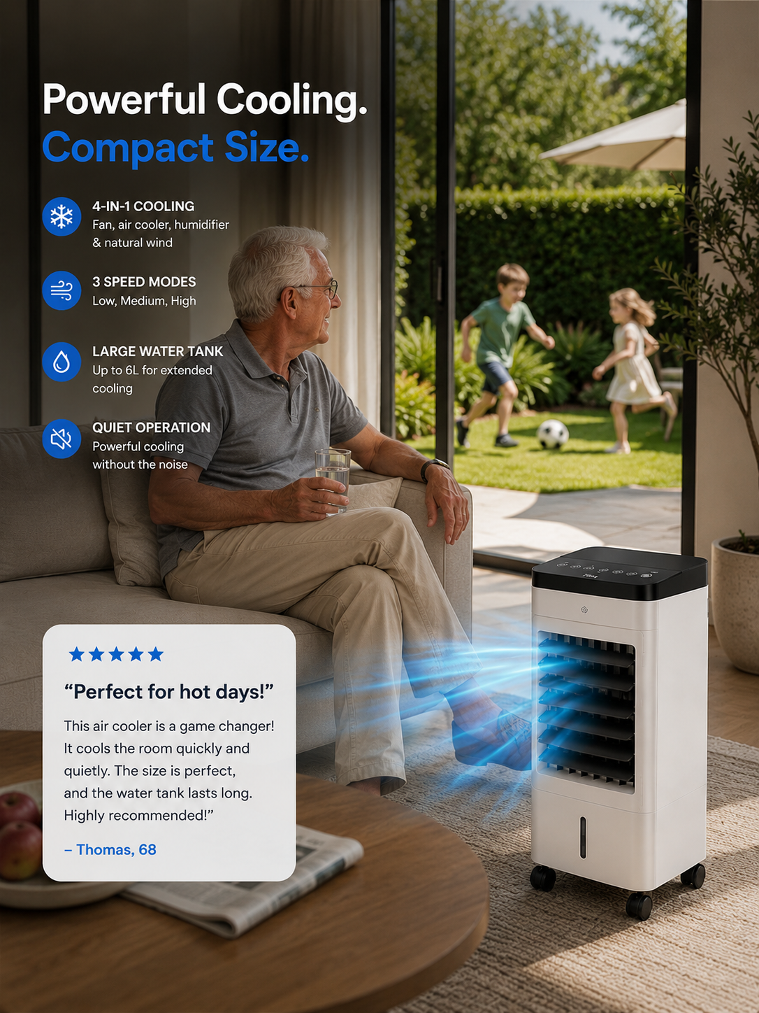 Coldest Breeze™ Frost 9000 Smart Max