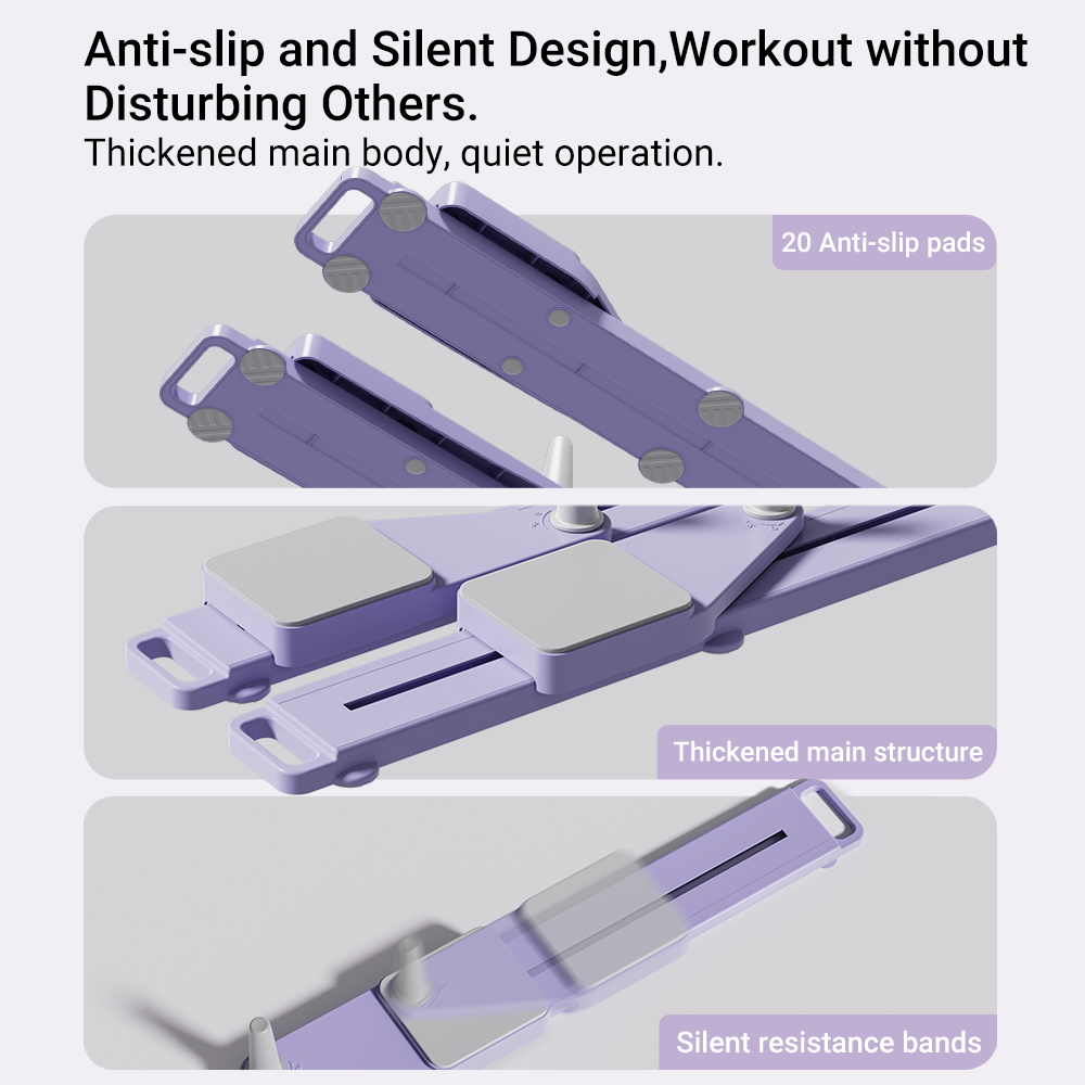 Umey Ultimate Split-Style Detachable Pilates Abdominal Board [Newly Upgraded]