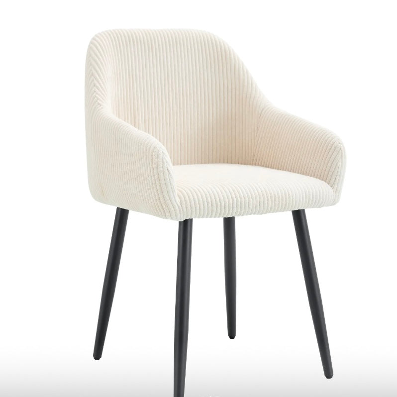 Chaise modern peach