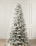 Sapins de Noël artificiels de Fraser enneigés