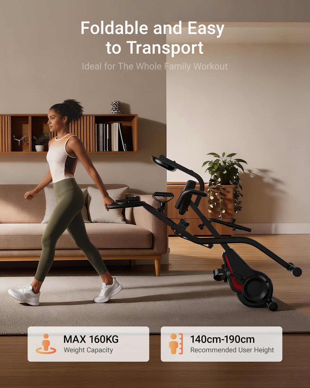Umay CBX 5-in-1 Home Exercise X-Bike