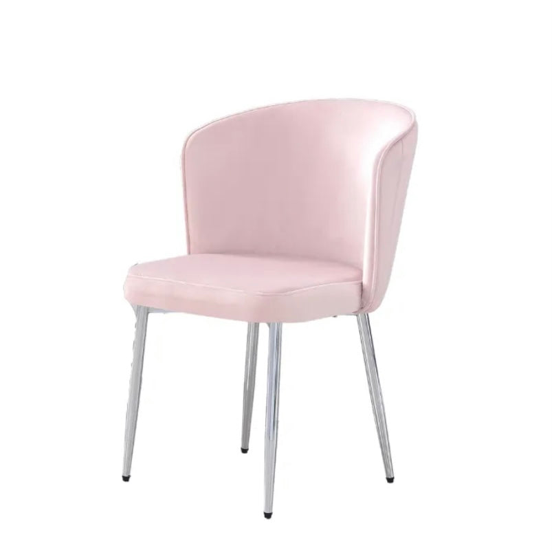 Chaise Diana Velours Noir 