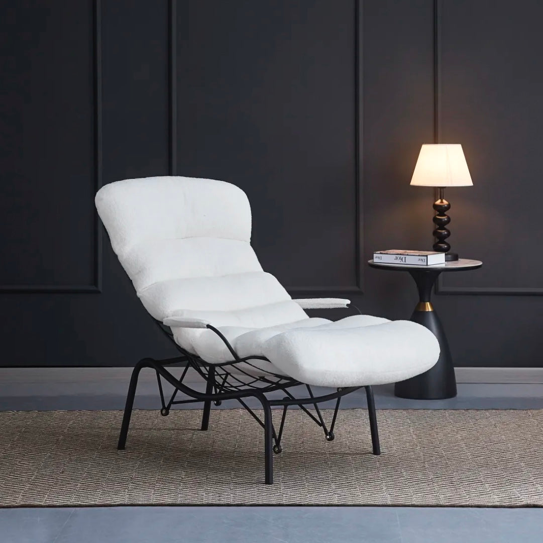 Fauteuil Monica Métal Noir