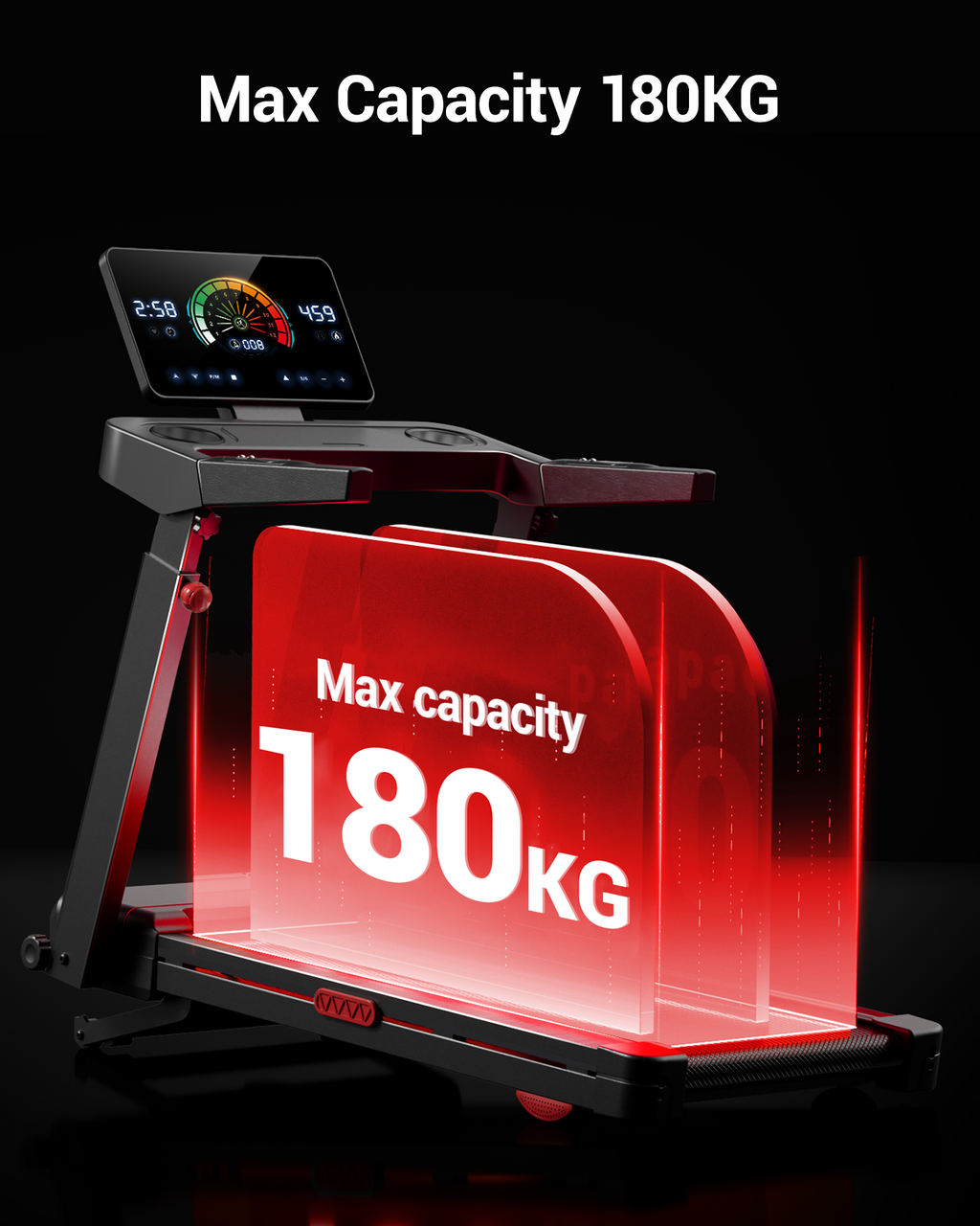 <tc>Umay L10 Tapis de Course Pliable, Inclinaison Motorisée 20%, Capteurs Cardiaques, 14 km/h</tc>