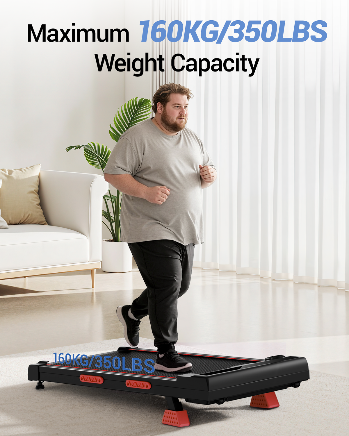 <tc>Umay X5 Tapis de Marche Sous Bureau, Inclinaison 16%, Walking Pad MAX 10 km/h</tc>