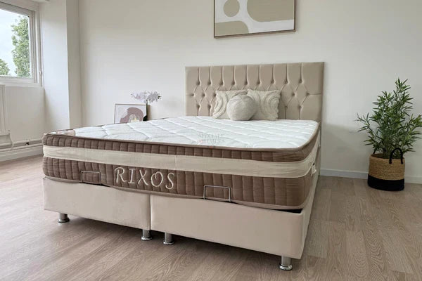 Lit coffre Hugo velours chic