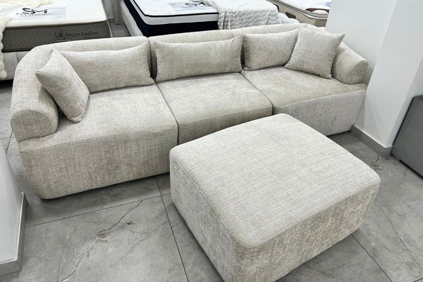 Canapé Angel Tissu Marbella Beige