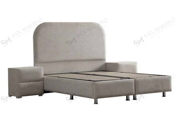 Lit Coffre Chenille Élégant