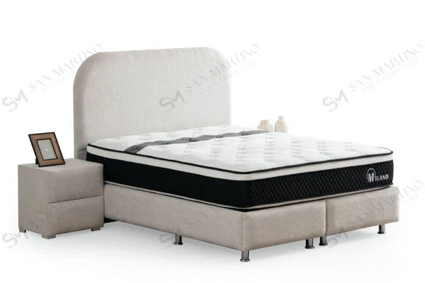 Lit Coffre Chenille Élégant