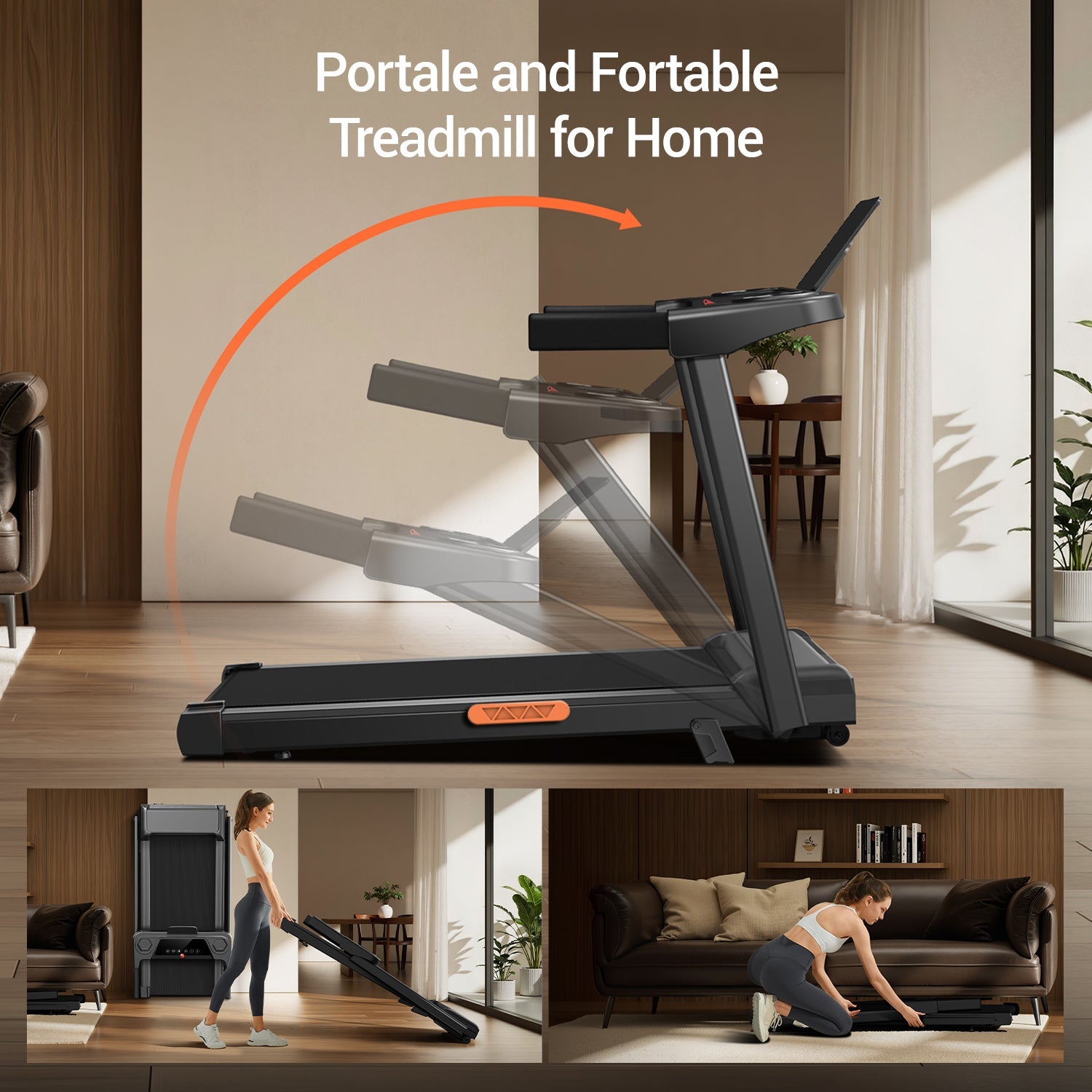 <tc>Umay SF10 Tapis de course pliable avec inclinaison de 10%/15% et vitesse maximale de 12 km/h</tc>