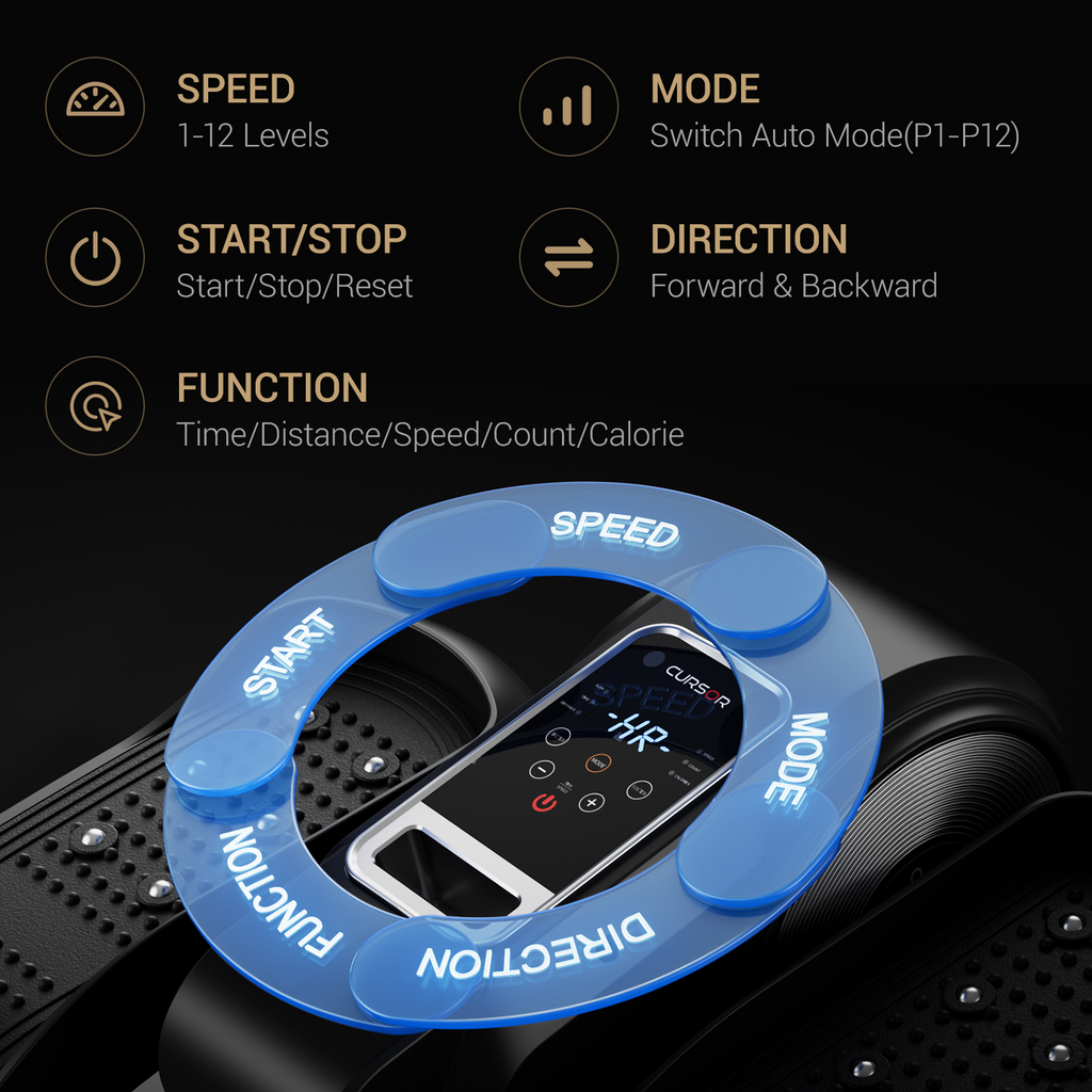<tc>CURSOR C5 sous le bureau Machine elliptique, exerciseur de pédale assis électrique</tc>