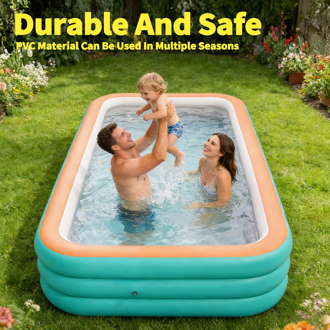 XXL Inflatable Family Pool