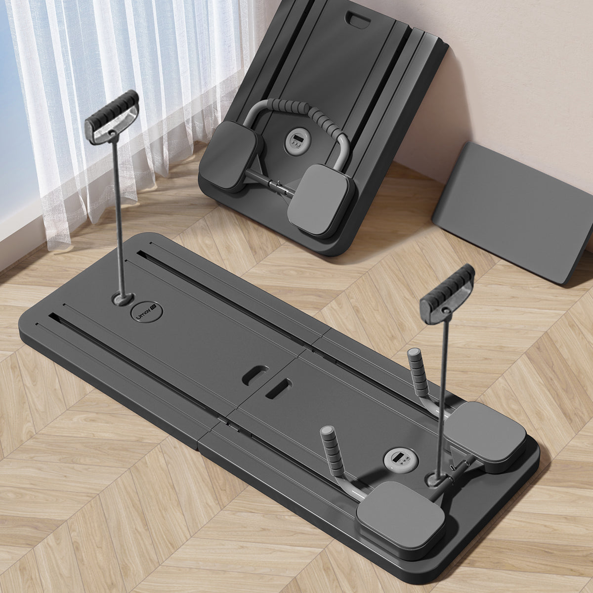 UMAY 5-in-1 Portable Pilates Board Reformer Set