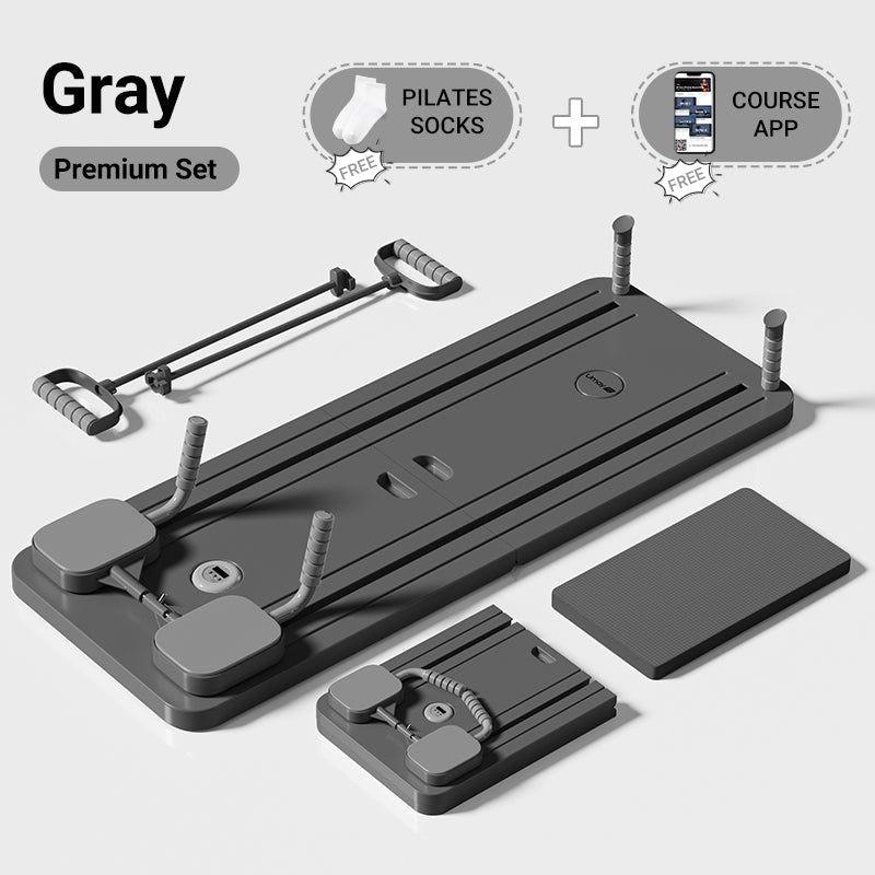 UMAY 5-in-1 Portable Pilates Board Reformer Set