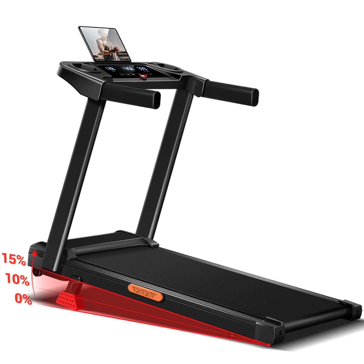 <tc>Umay SF10 Tapis de course pliable avec inclinaison de 10%/15% et vitesse maximale de 12 km/h</tc>