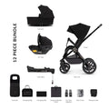 Ensemble de voyage Venicci Upline 12 pièces avec base Isofix