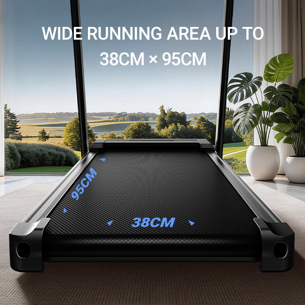 <tc>Umay SF20 Foldable Treadmill with Three Wider Screens and Stand, 15% Incline and MAX 12 km/h (New Upgrade)</tc>