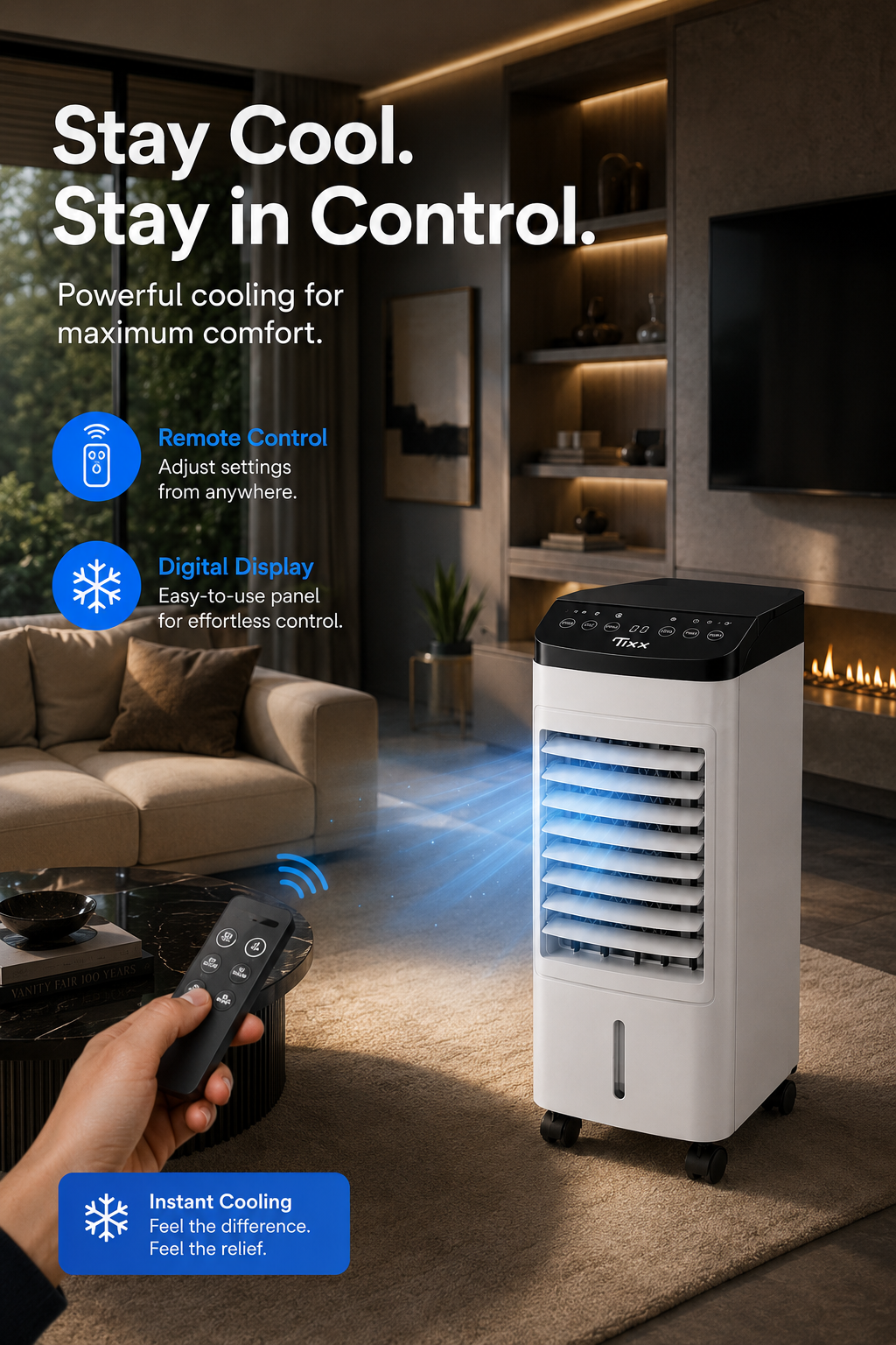 Coldest Breeze™ Frost 9000 Smart Max